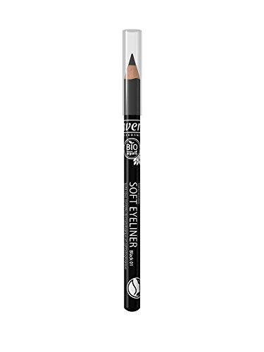 lavera Soft Eyeliner Black schwarz ∙ Kajal Liner ∙ Präziser Lidstrich ∙ Natural & innovative Make up ✔ vegan ∙ Bio Pflanzenwirkstoffe ∙ Naturkosmetik 1er Pack (1 x 1 g) - 2