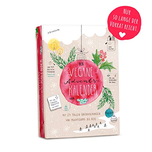 Süßigkeiten - Adventskalender vegan von DER ZUCKERBÄCKER