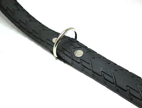 Handmade Hundehalsband aus Fahrradreifen (upcycling). Halsumfang von 46cm - 54cm. Robust ! - 3