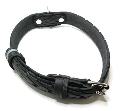 Handmade Hundehalsband aus Fahrradreifen (upcycling). Halsumfang von 46cm - 54cm. - 8