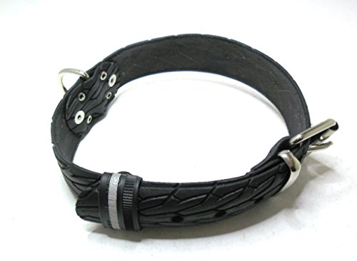 Handmade Hundehalsband aus Fahrradreifen (upcycling). Halsumfang von 48cm - 58cm. Robust ! - 8