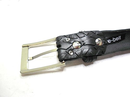 Handmade Damengürtel aus recyceltem Fahrradreifen 