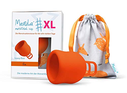 Merula Cup XL Menstruationstasse - Orange
