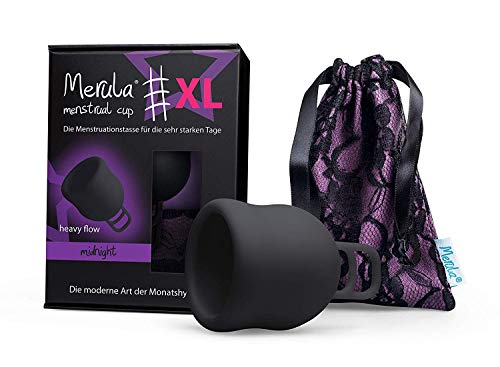 Merula Cup XL Menstruationstasse - schwarz