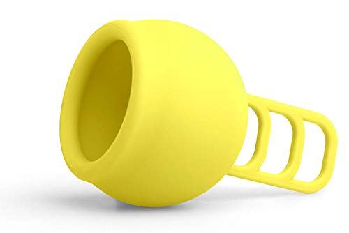 Merula Cup sun (gelb) - One size Menstruationstasse aus medizinischem Silikon - 2