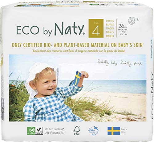 ECO by Naty Bio-Windeln, Größe 4 - 6er Packung