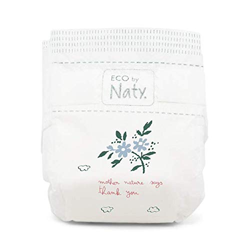 Eco by Naty Premium Bio-Windeln für empfindliche Haut, Größe 5, 11-25 Kg, 2 Packungen à 40 Stück (80 Stück insgesamt), weiß - 3
