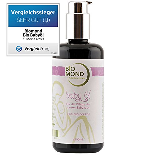 Biomond Bio Babyöl in Glasspender - 200ml