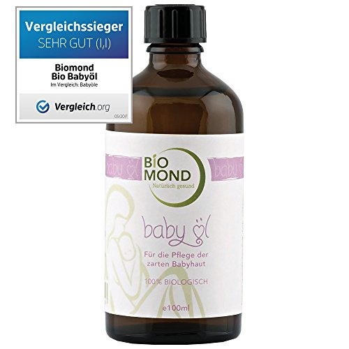 Biomond Bio Babyöl in Glasflasche - 100ml