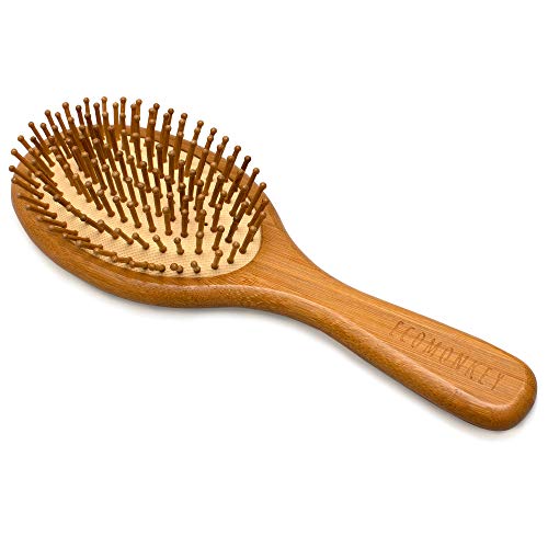ECOMONKEY® Bambus Haarbürste ✮ Zero Waste ✮ Plastikfrei ✮ 100% Vegan