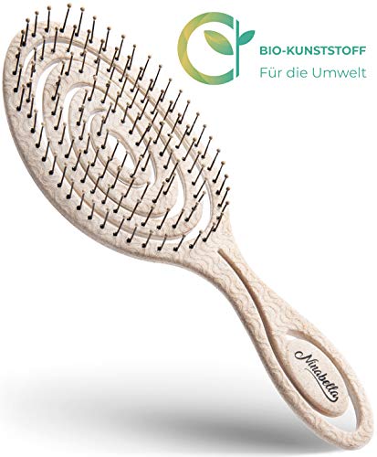 Ninabella®️ Bio Haarbürste ohne Ziepen