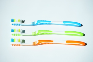 Zahnbürsten aus Plastik