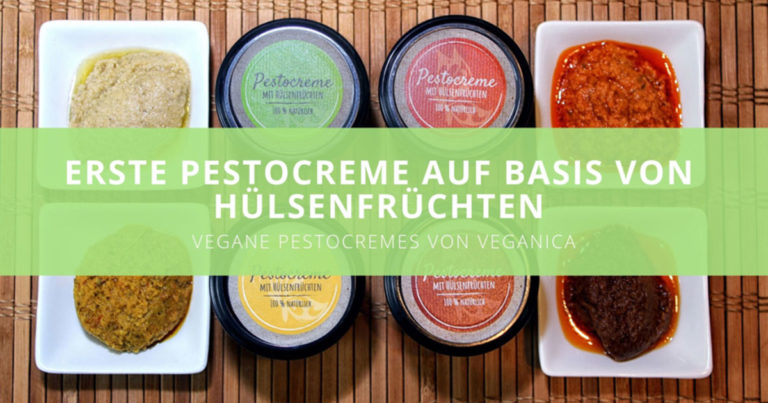 Veganica – Die erste Pestocreme auf Basis von Hülsenfrüchten