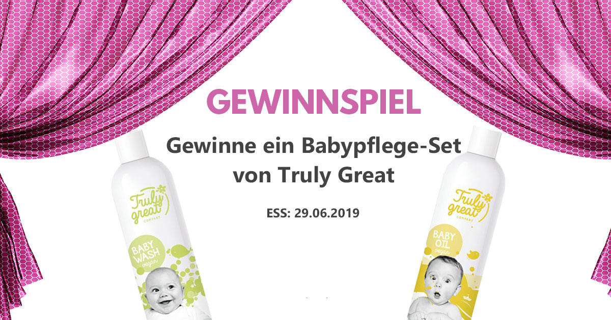 You are currently viewing Gewinnspiel: Truly Great Babypflege-Set