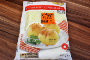 Kloßmasse aus Lidl