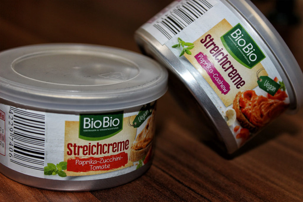 Bio Bio Streichcreme Netto - vegan & glutenfrei