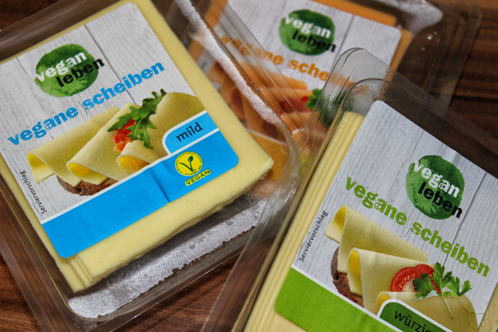 vegan leben, vegane Scheiben - veganer Käse