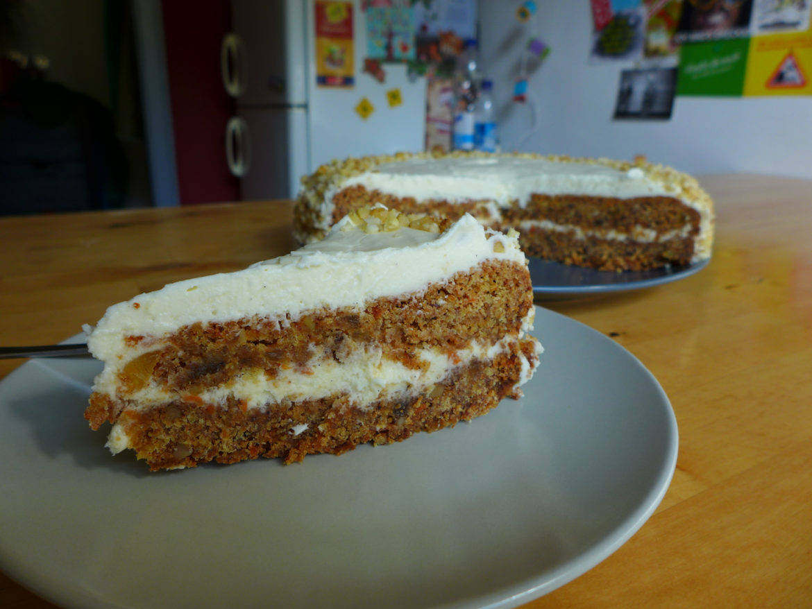 Karottenkuchen selber machen