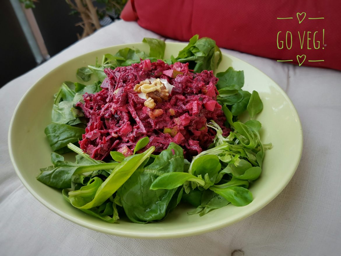 Veganer Rote-Bete-Salat Veganer Rote-Bete-Salat
