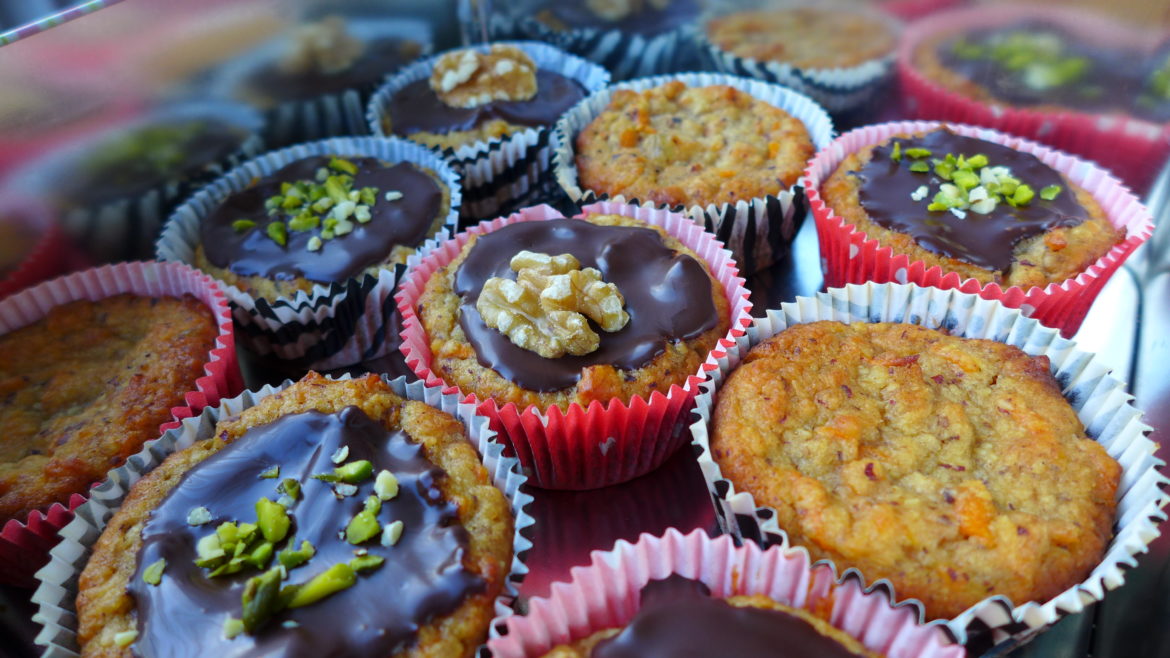 Vegane Karottenmuffins