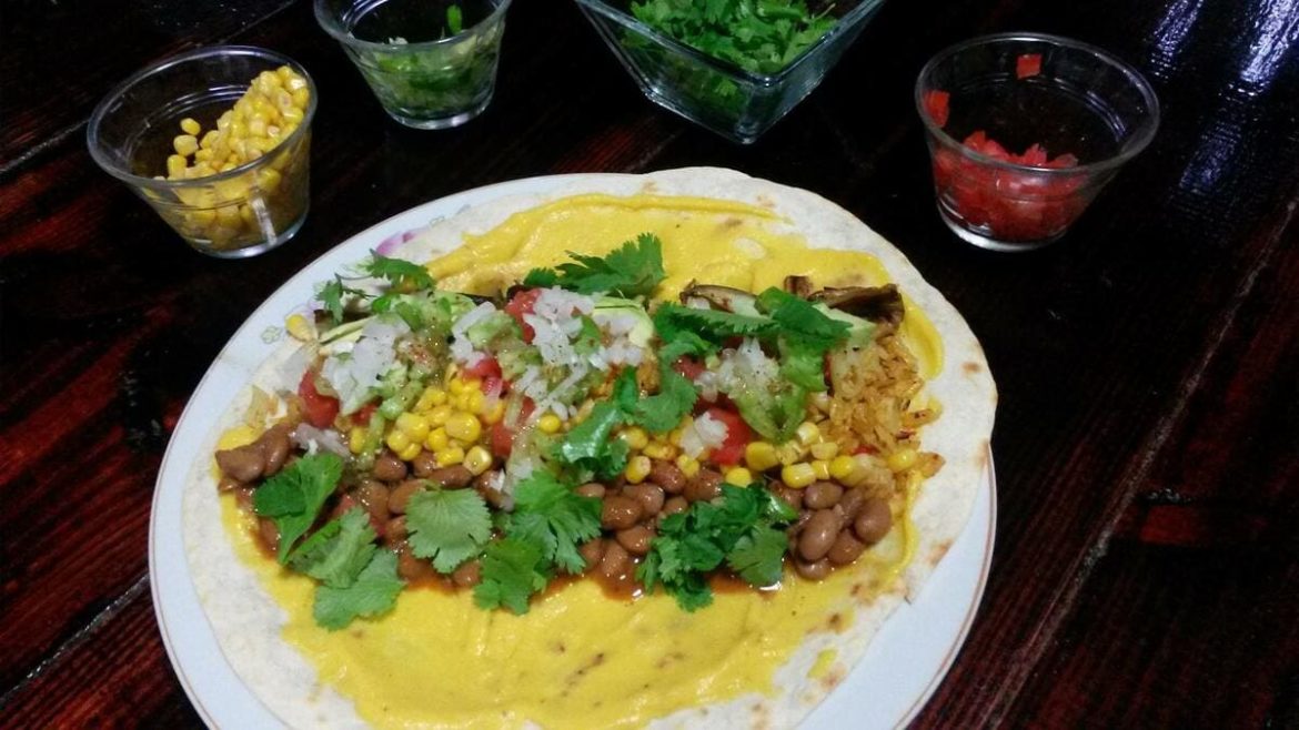 Vegane Käsesoße für Pasta, Wraps und Tortillas