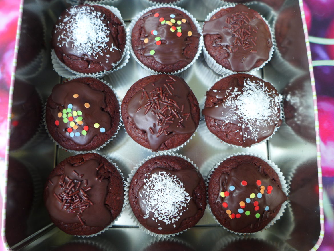 Schokomuffins ideal zum Mitnehmen