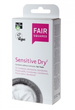 Fair Squared Sensitive Dry - 10er - vegan