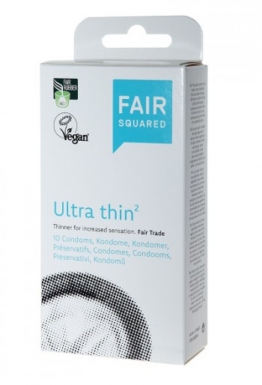 Fair Squared Ultrathin² – 10er - vegan