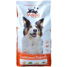 V-Dog Hundefutter Flocken Vegan 15kg