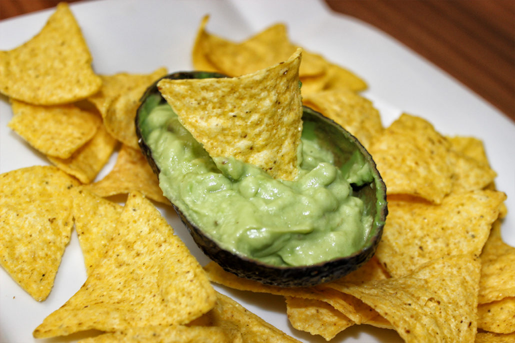 Guacamole - Avocado Dip für Tortilla-Chips | vegan, glutenfrei &amp; zuckerfrei