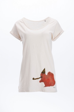 Eichhörnchen Party T-Shirt Frauen