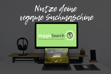 Nutze unsere vegane Suchmaschine - VeggieSearch