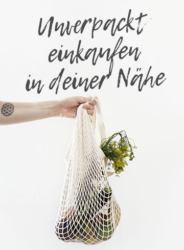 Liste mit Läden zum Unverpackt-Einkaufen