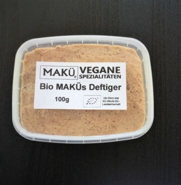 MAKÜs Deftiger - vegane Leberwurst