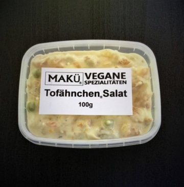 Makü Tofähnchen-Salat - Veganer Geflügelsalat