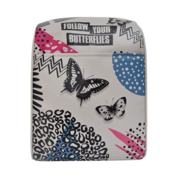 DOGO Schultertasche »Follow your butterflies«