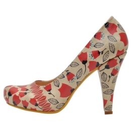 DOGO »Red Walk« High-Heel-Pumps Vegan