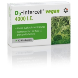 D3-intercell Vegan 4.000 I.E. Kapseln 90 St