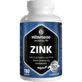 ZINK 25 mg hochdosiert vegan Tabletten 180 St