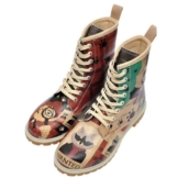 DOGO »Criminal Raccoon« Stiefel Vegan