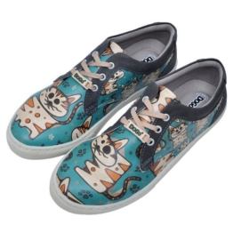 DOGO »Tabby Cats« Sneaker Vegan