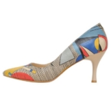 DOGO »Geo lines« High-Heel-Pumps Vegan