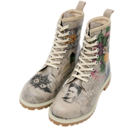 DOGO »A Flower From The Past« Stiefel Vegan